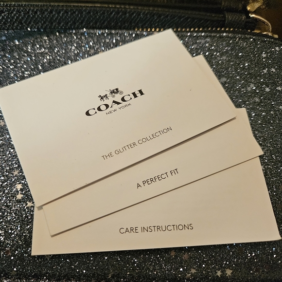 Never-Used Handcrafted Coach Wristlet - Picture 6 of 7